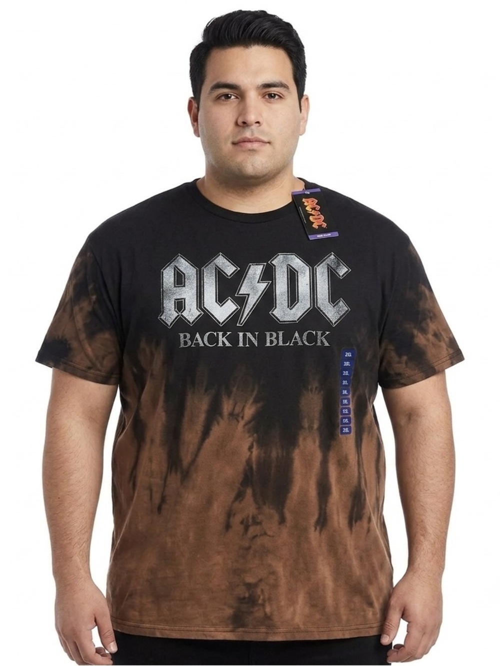 AC/DC Back In Black Band Tee Shirt Vintage